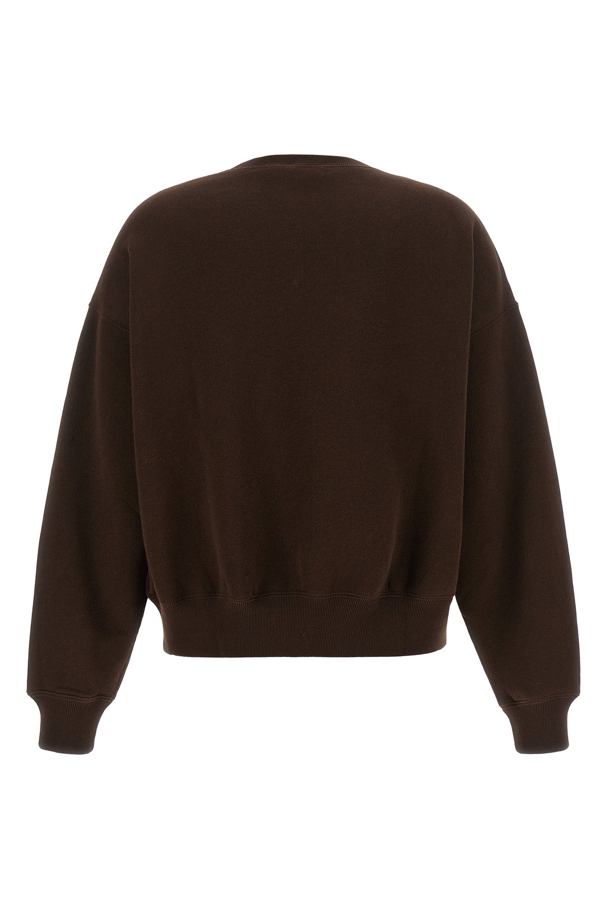 the polo ralph lauren sweatshirt is structured in a fine cotton blend