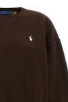 the polo ralph lauren sweatshirt is structured in a fine cotton blend