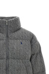 polo ralph lauren down jacket blends classic knitwear aesthetics