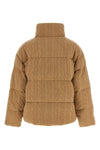 the polo ralph lauren down jacket blends the aesthetics of heritage knitwear