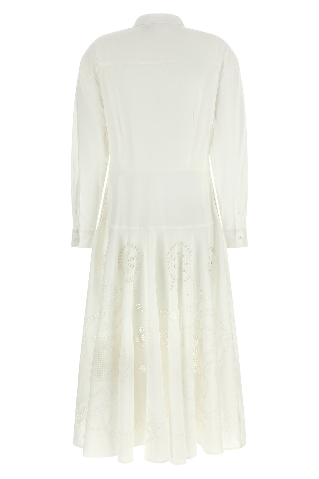 POLO RALPH LAUREN 8 cotton midi dress