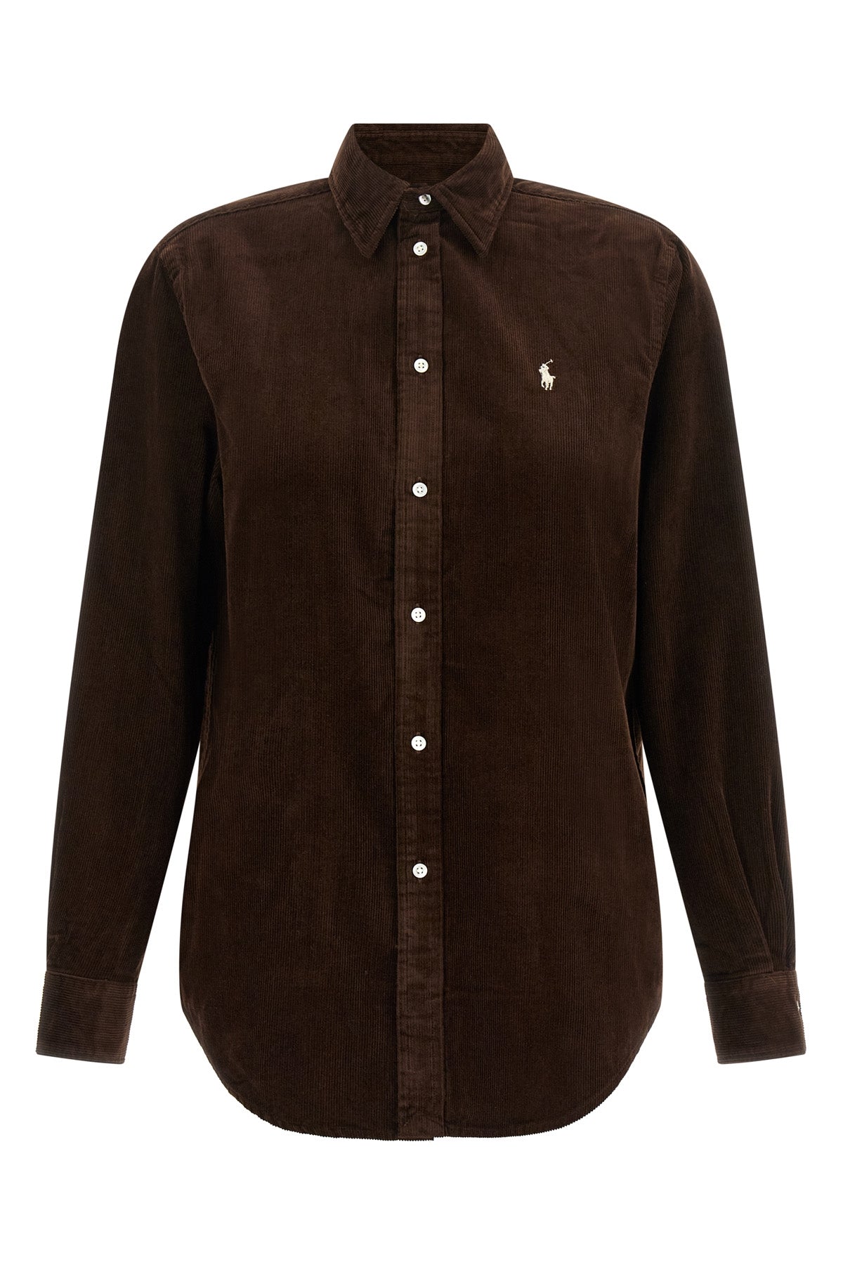 the polo ralph lauren corduroy shirt establishes a base of tactile sophisticatio