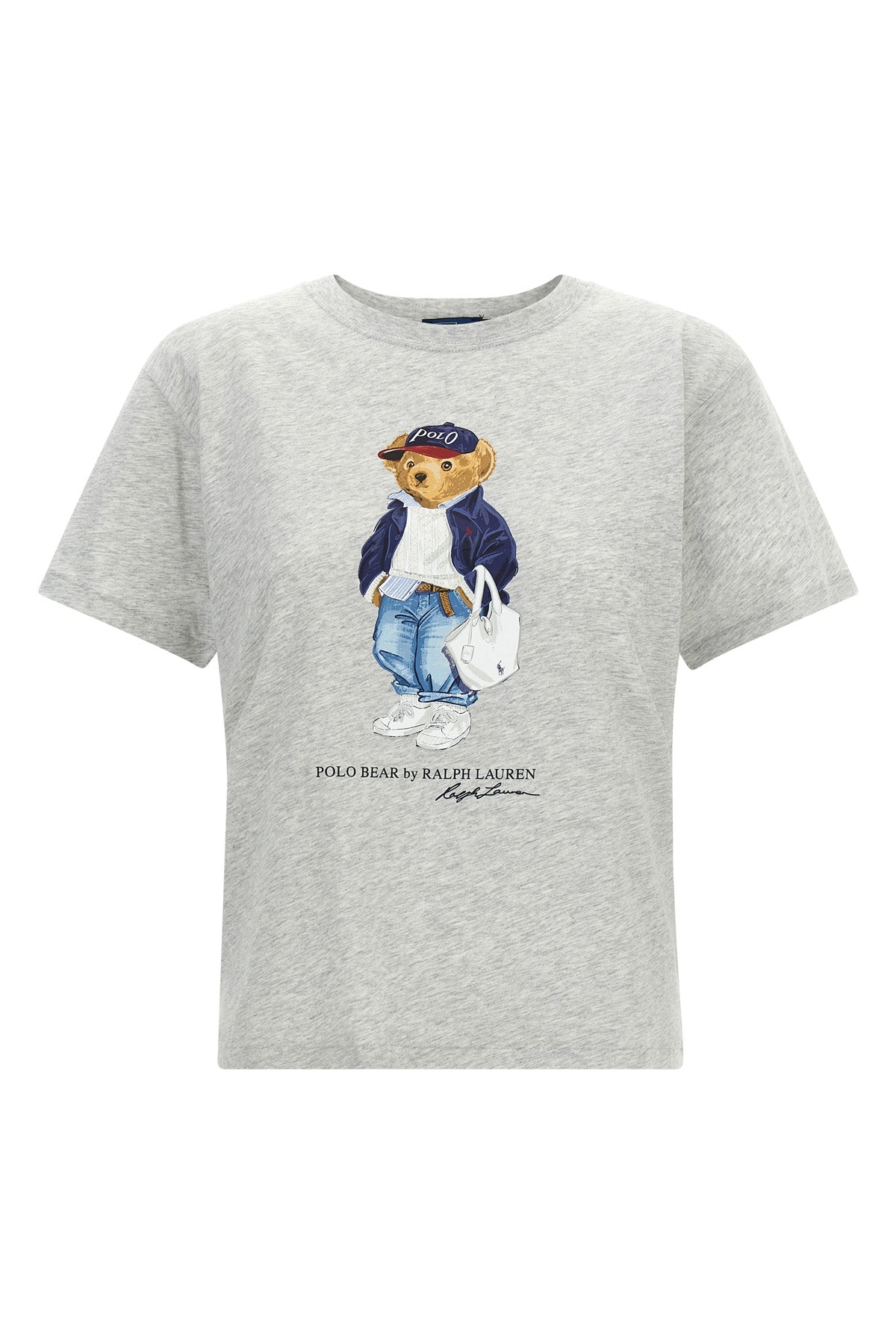 polo bear cotton jersey crew neck t-shirt