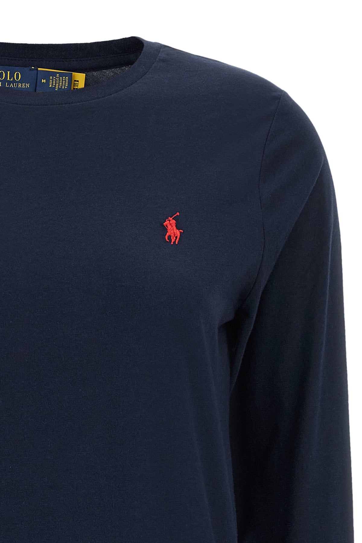the polo ralph lauren long-sleeved t-shirt embodies the essence of everyday ward