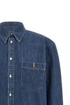 the polo ralph lauren denim shirt redefines casual elegance through a masculine-