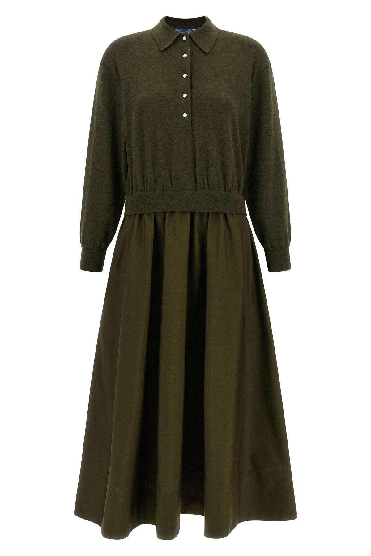 the polo ralph lauren maxi dress redefines the codes of casual wear through an i