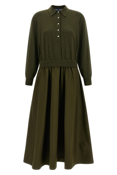 the polo ralph lauren maxi dress redefines the codes of casual wear through an i