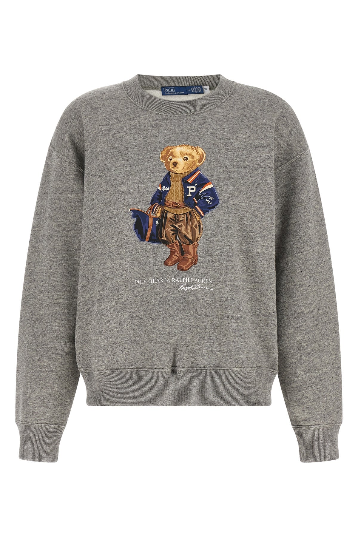 the polo ralph lauren crew neck sweatshirt defines casual luxury through a relax