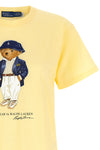 the polo ralph lauren t-shirt stands out for its essential silhouette and pure c