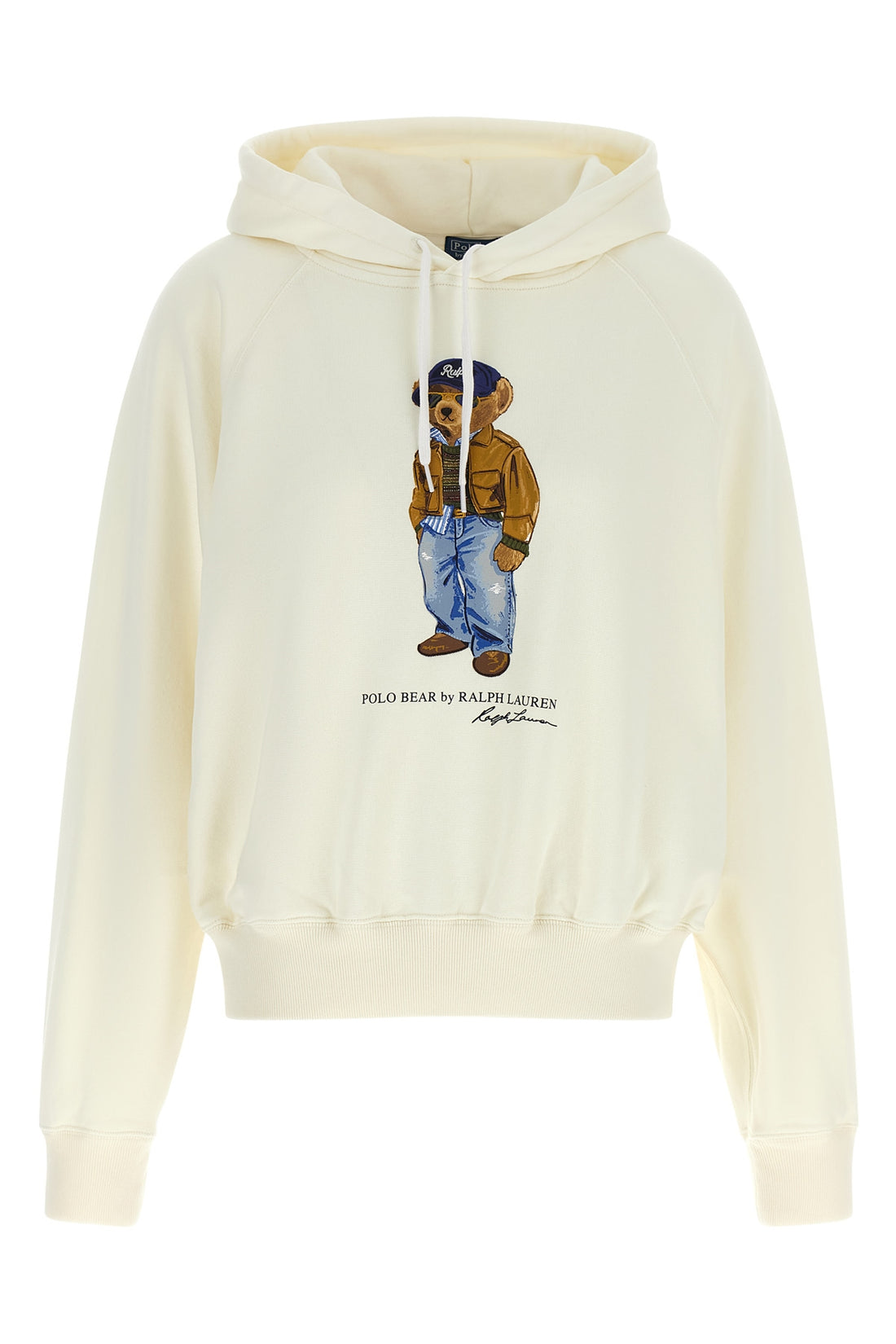POLO RALPH LAUREN M the polo ralph lauren hoodie features a soft silhouette made of a compact cotton