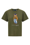the polo ralph lauren pure cotton jersey t-shirt features an essential construct