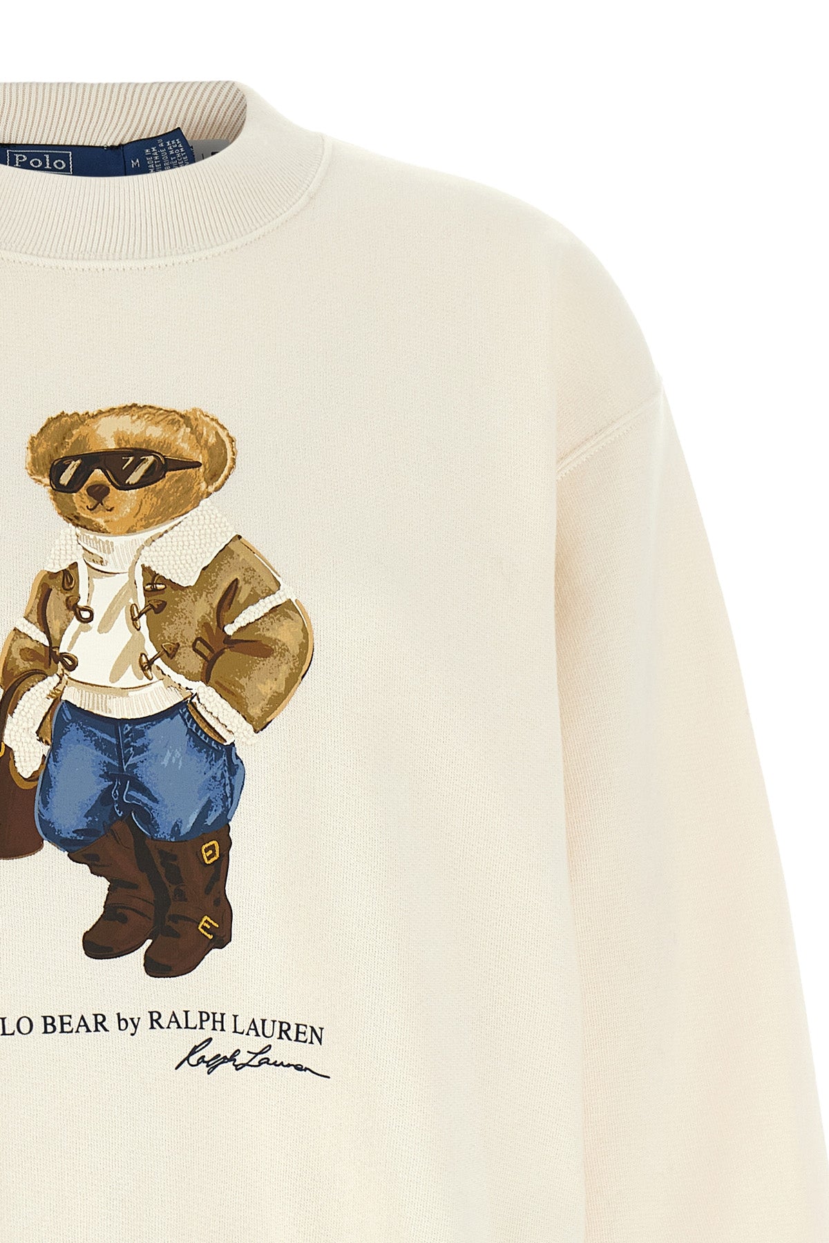 the polo ralph lauren sweatshirt defines casual luxury through a relaxed silhoue