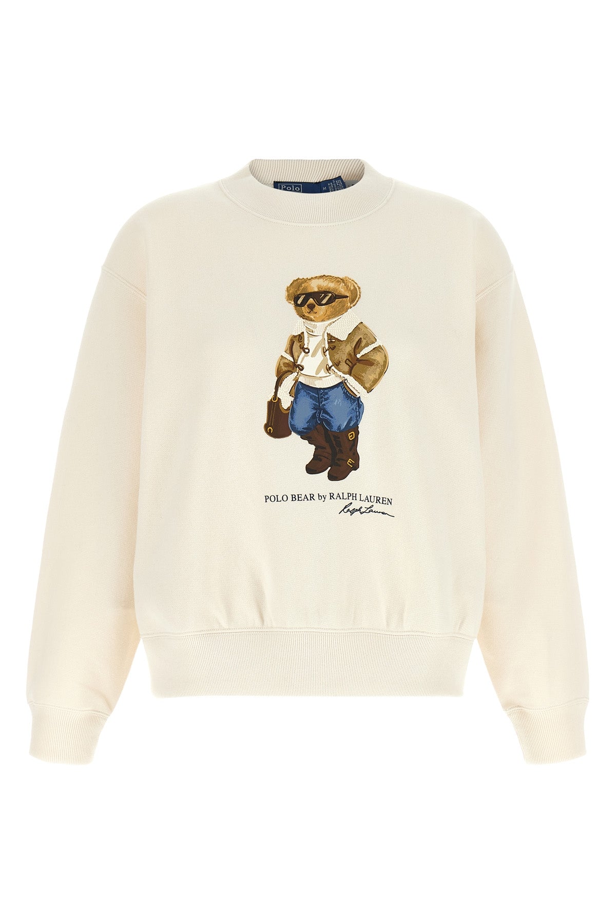 the polo ralph lauren sweatshirt defines casual luxury through a relaxed silhoue