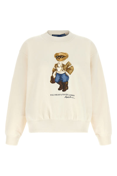 the polo ralph lauren sweatshirt defines casual luxury through a relaxed silhoue