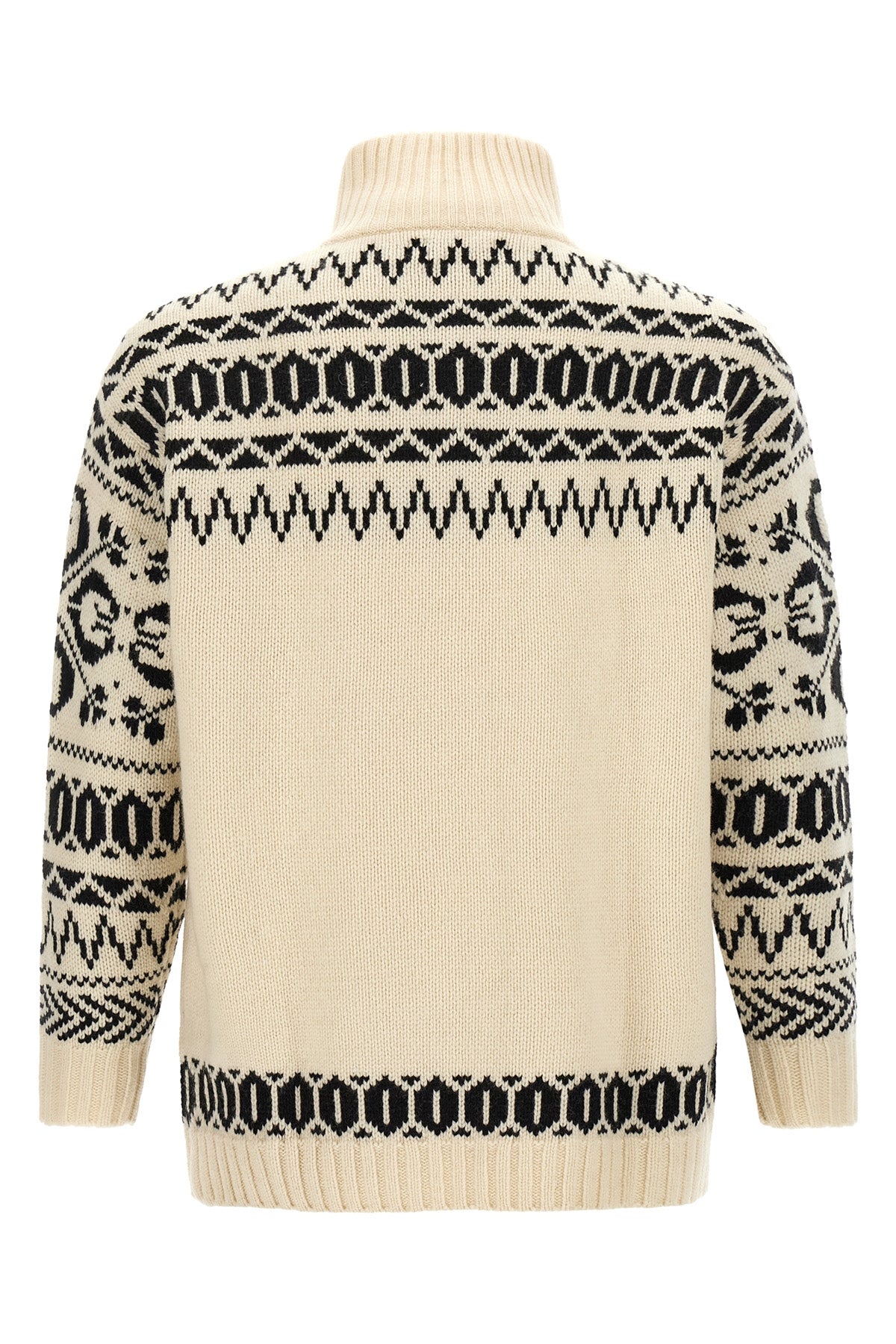 the polo ralph lauren sweater features a relaxed silhouette