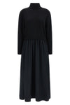 the polo ralph lauren long dress defines a new sartorial proportion through a pr