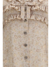 floral dress with ruffles
