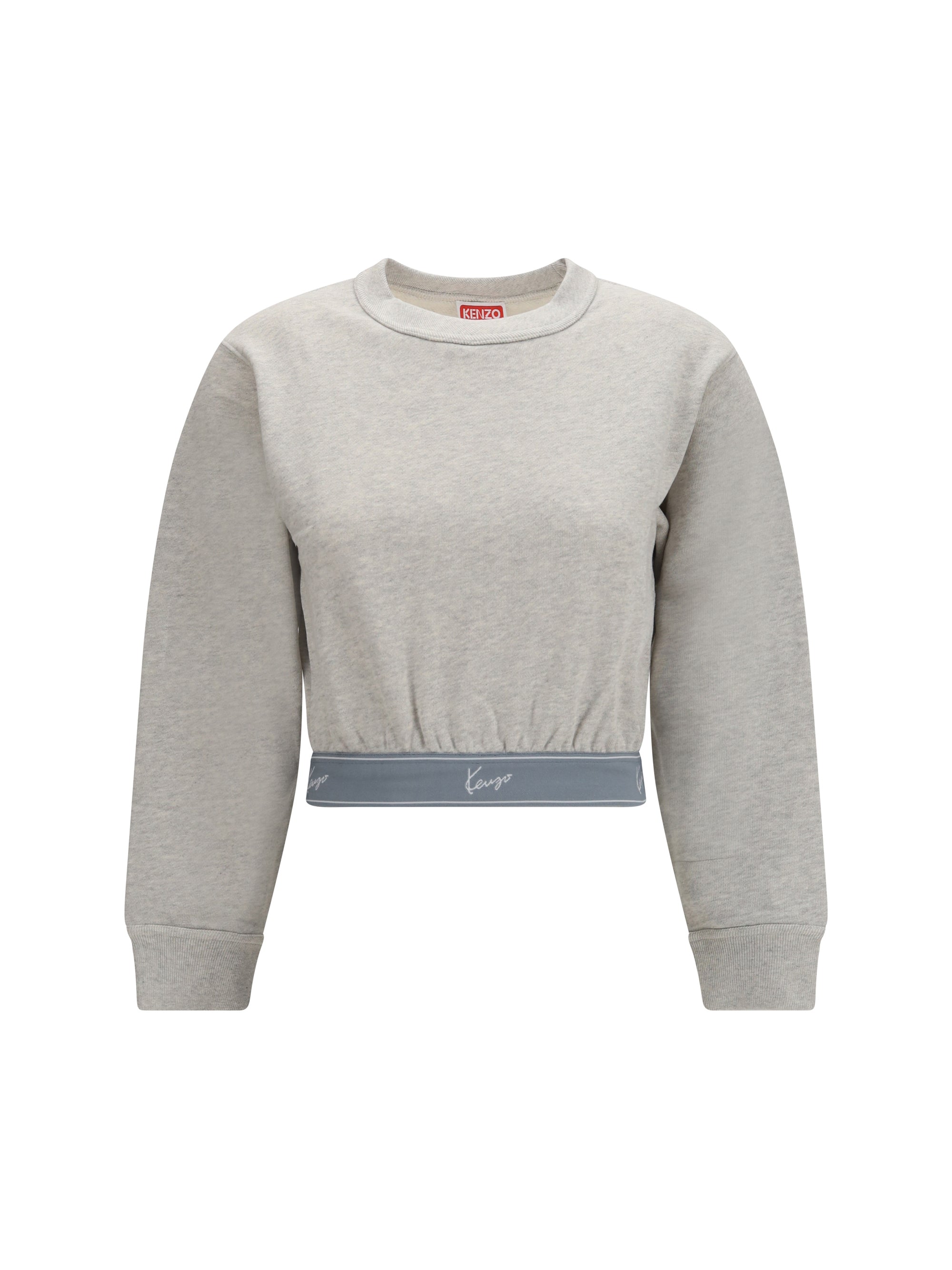 cropped sweatshirt