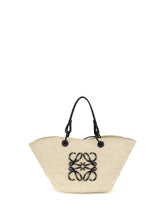 LOEWE OS anagram basket shoulder bag