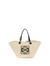 anagram basket shoulder bag