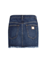 DOLCE & GABBANA 40 denim miniskirt