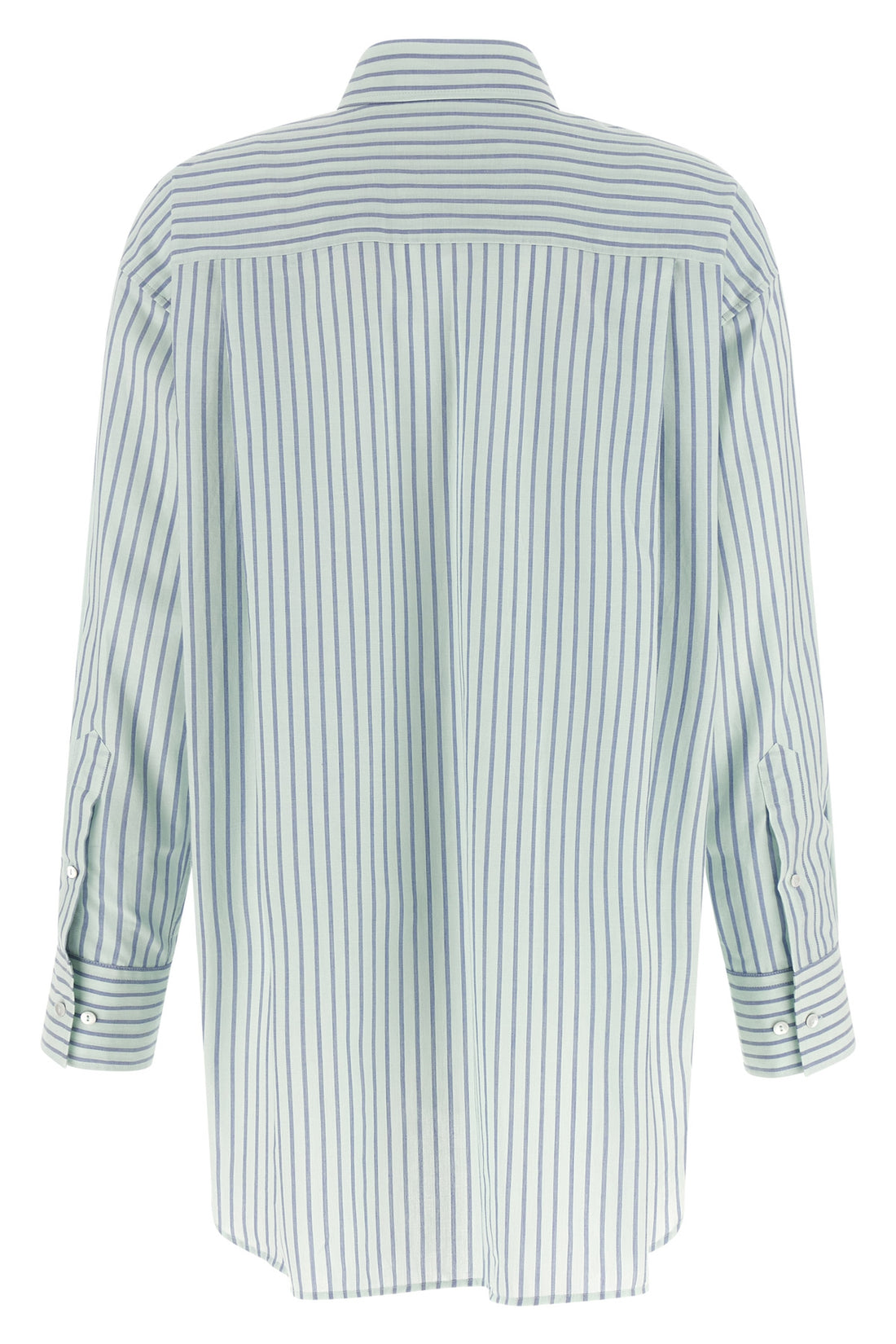 XACUS 40 tessa shirt in cotton poplin striped pattern