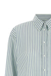 tessa shirt in cotton poplin striped pattern