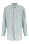 tessa shirt in cotton poplin striped pattern