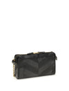 small panthea chevron nappa shoulder bag