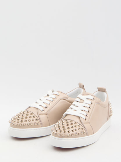CHRISTIAN LOUBOUTIN 38 louis junior spikes sneakers