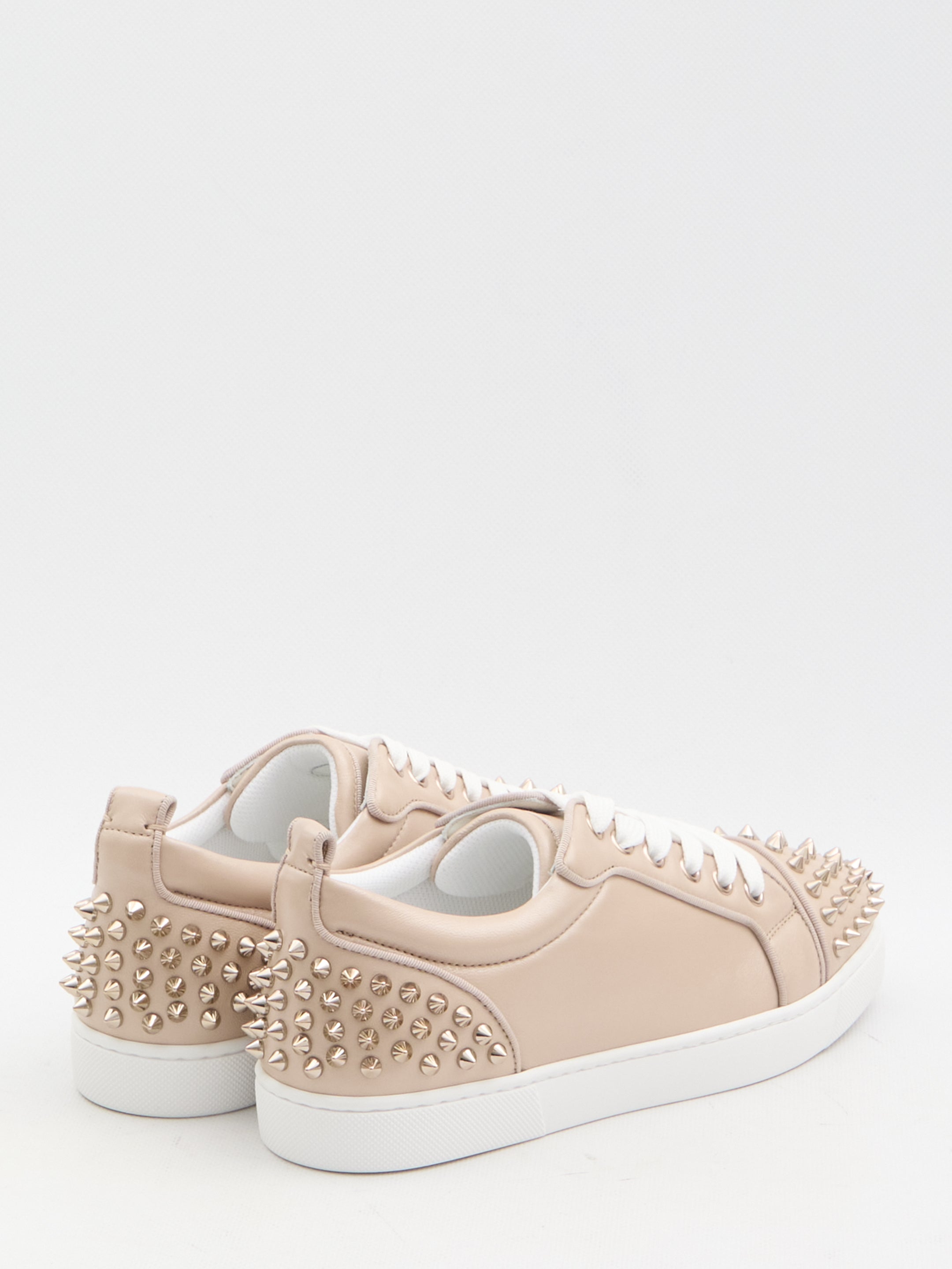 CHRISTIAN LOUBOUTIN 38 louis junior spikes sneakers