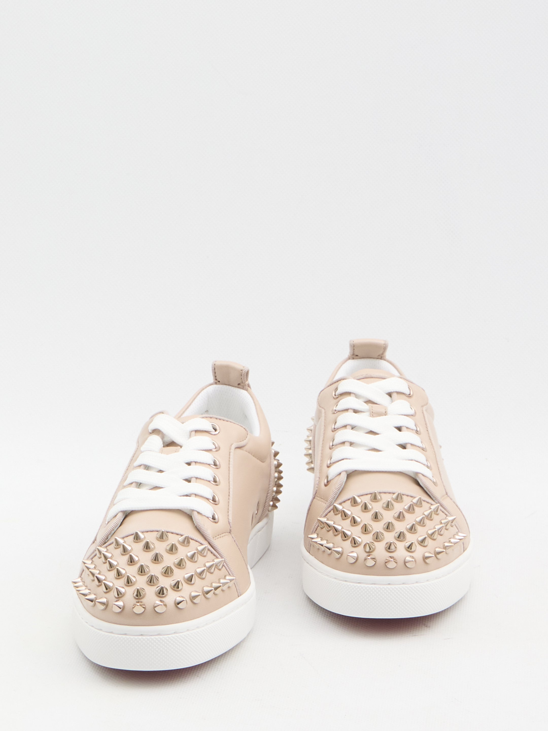 CHRISTIAN LOUBOUTIN 38 louis junior spikes sneakers
