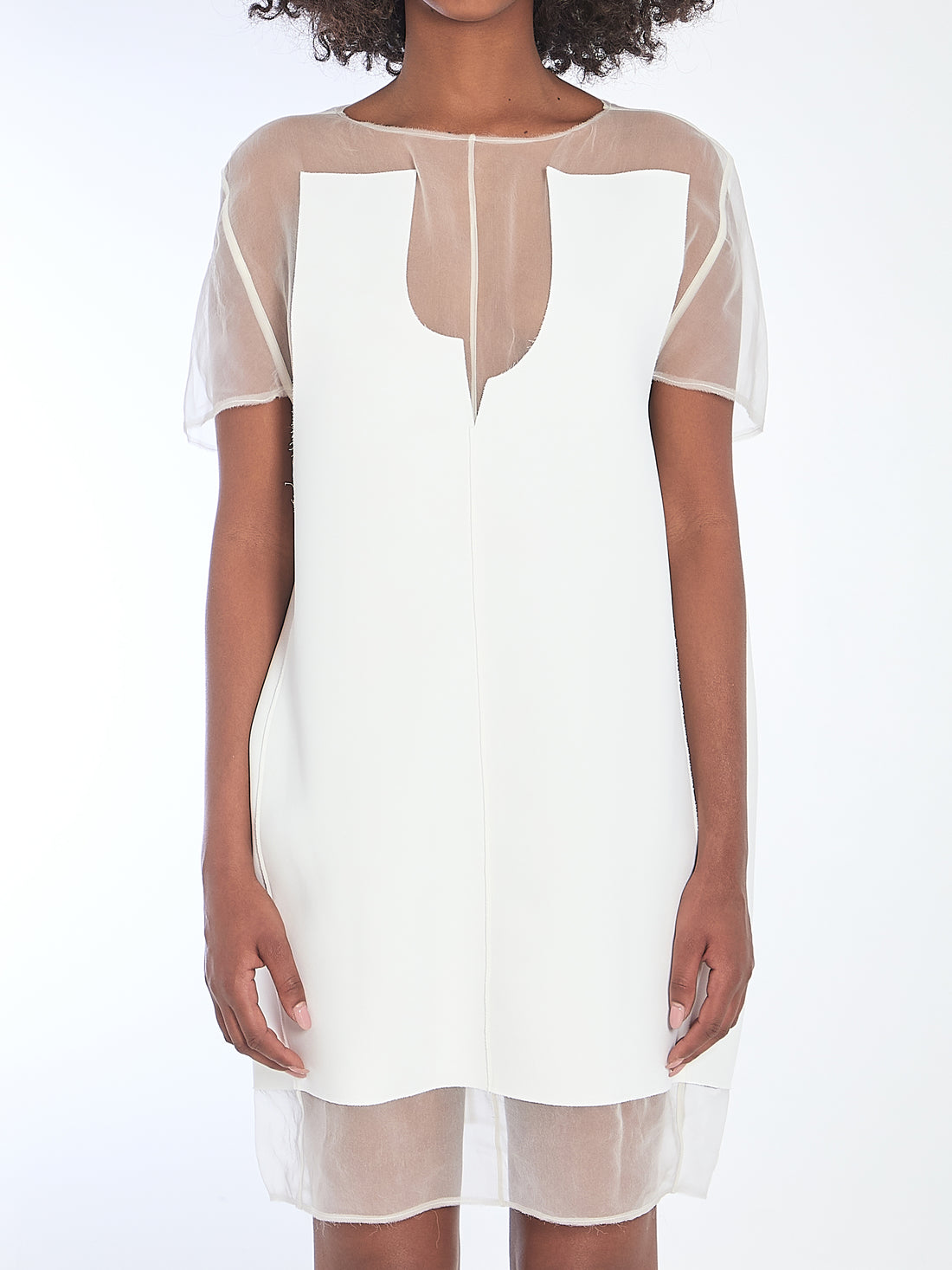 KHAITE S white winona dress