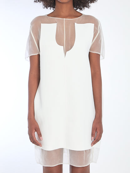 KHAITE S white winona dress