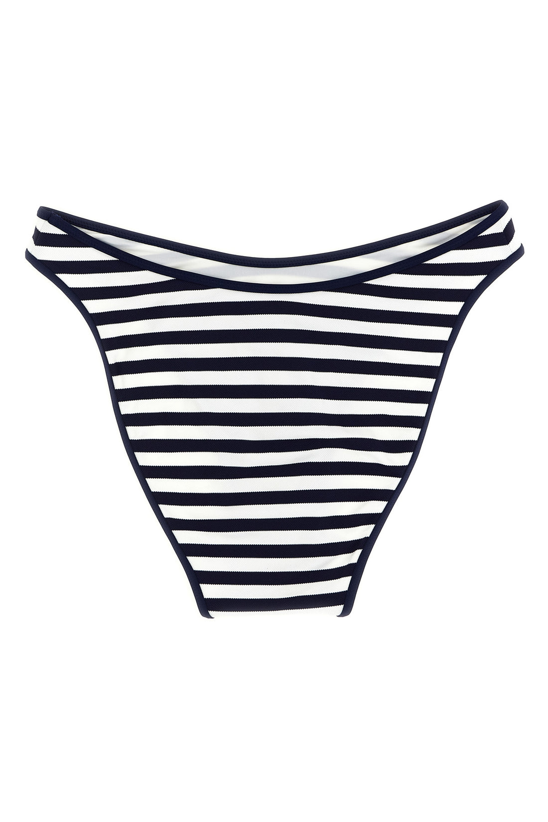 POLO RALPH LAUREN M bikini bottoms in piqué striped technical fabric