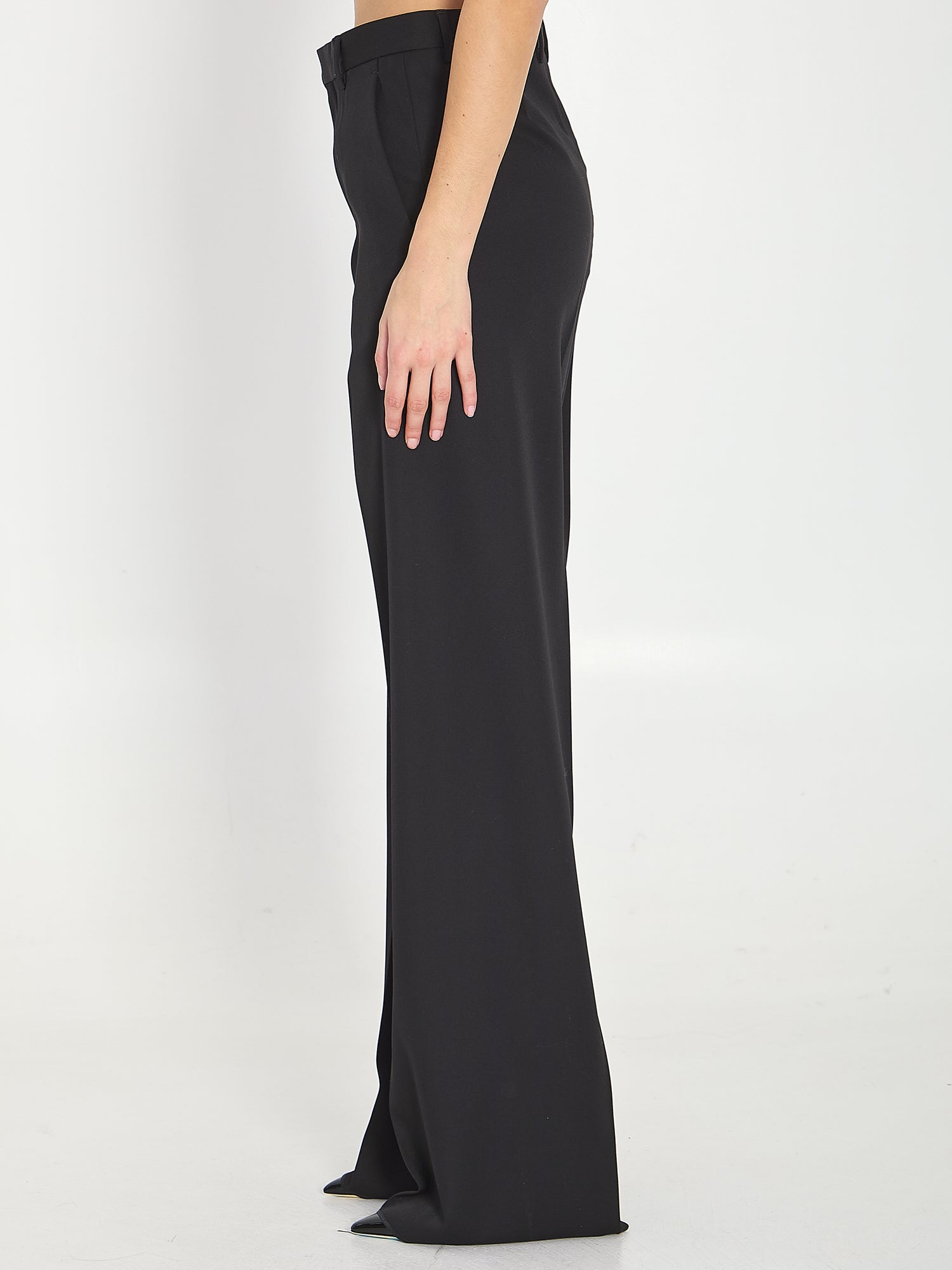 BALENCIAGA 36 tailored wool trousers