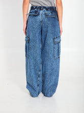 ALAIA 34 cargo denim pants 