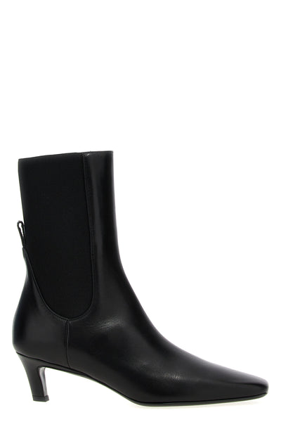 leather ankle boots