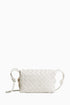 BOTTEGA VENETA Mini Loop Leather Shoulder Bag – White