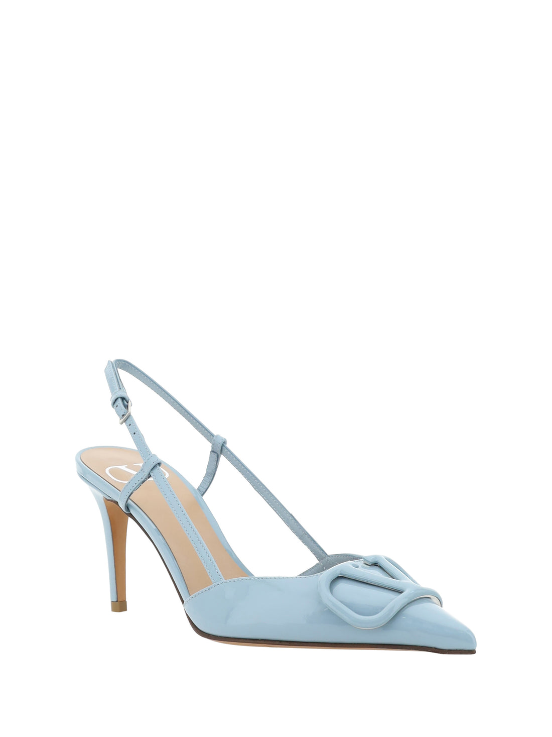 vlogo pumps slingback