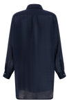 classic shirt in linen and cotton blend