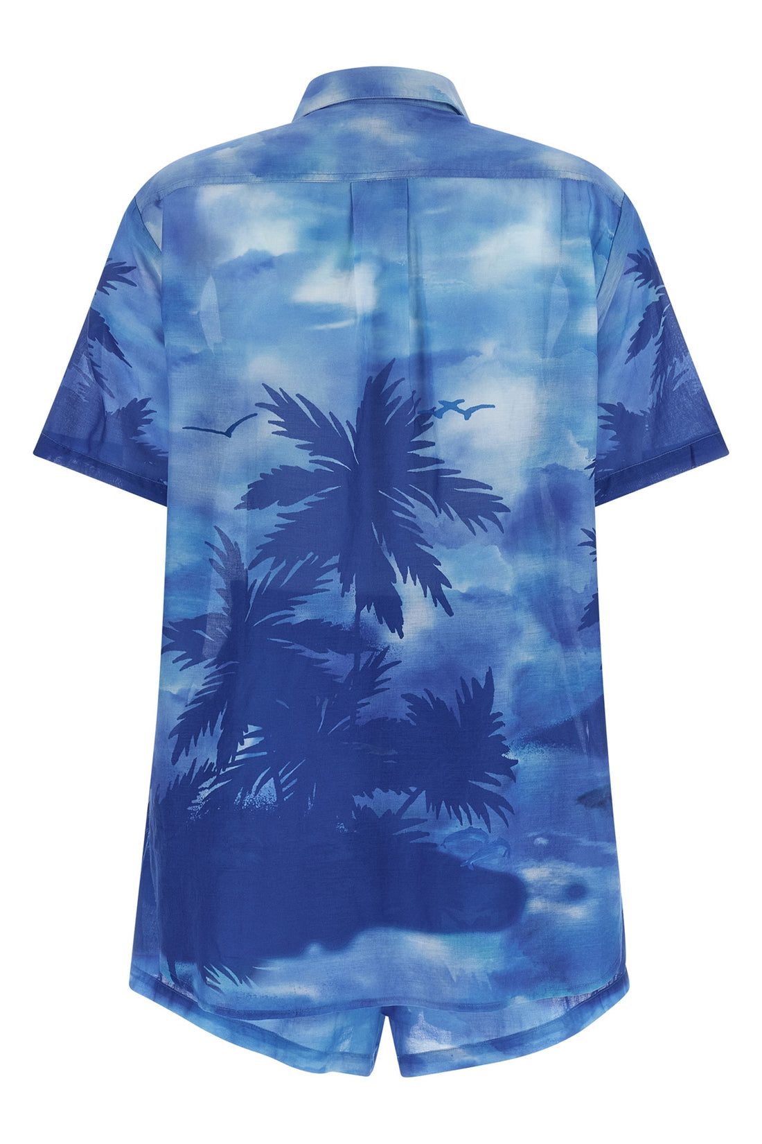 POLO RALPH LAUREN M all over palme print light cotton suit