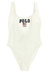 one-piece swimsuit in technical fabric