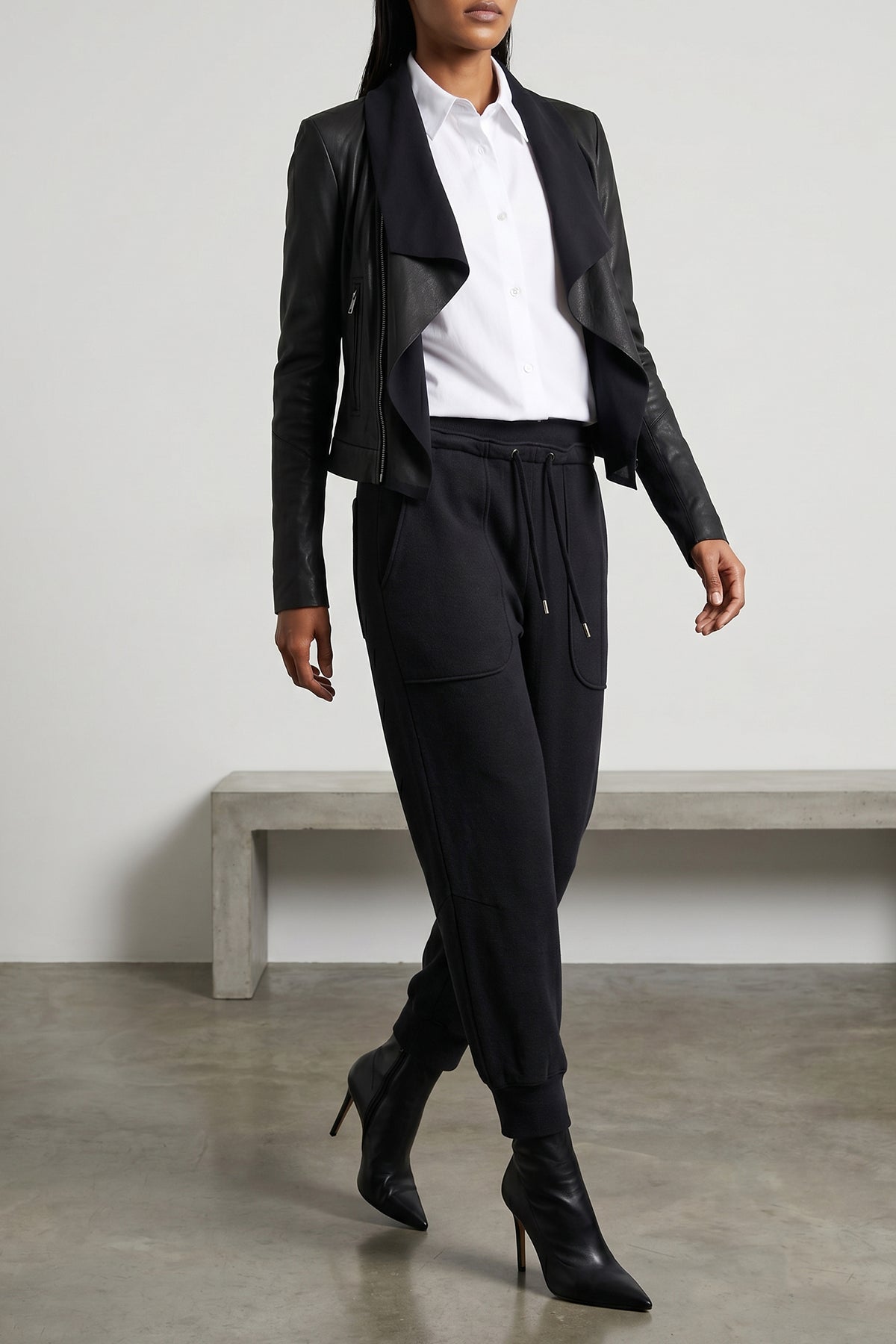 heather semi-transparent light cotton shirt