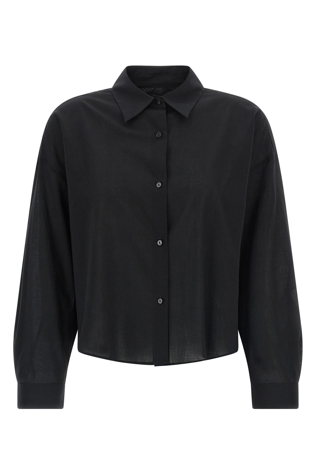 XACUS 44 heather semi-transparent light cotton shirt