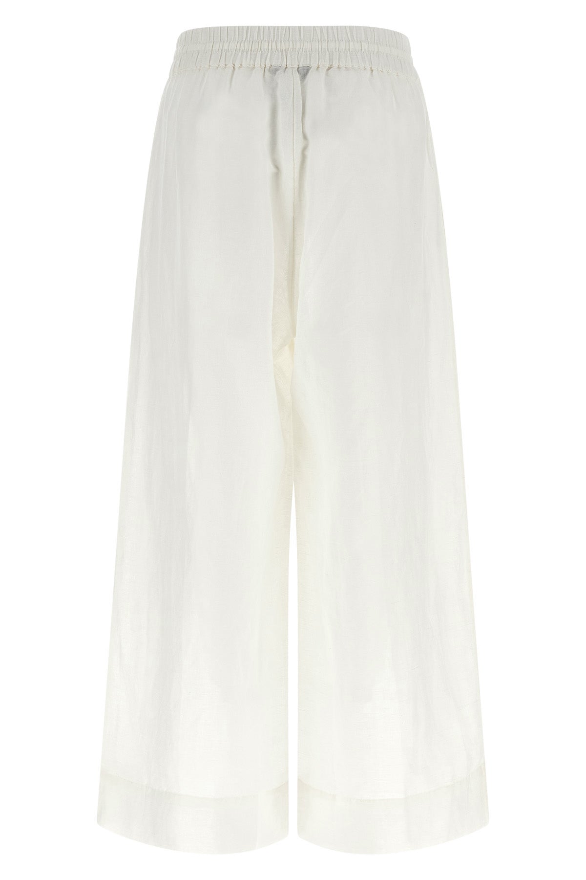 linen blend trousers