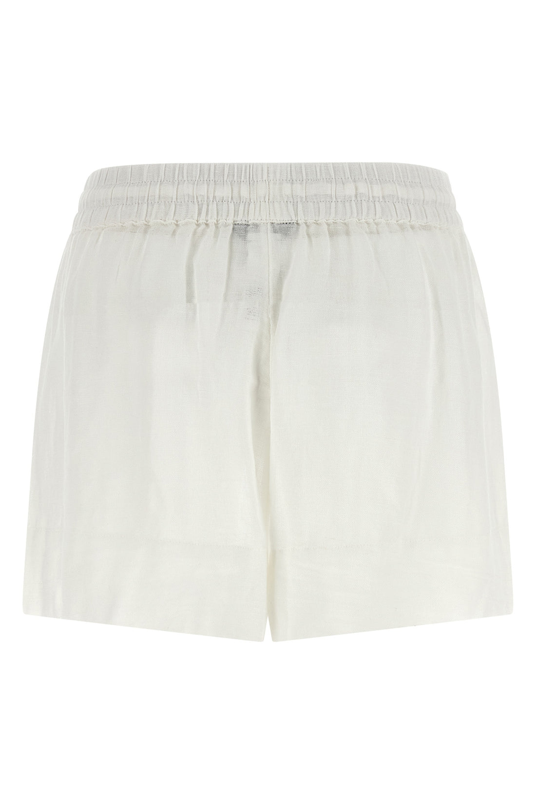 POLO RALPH LAUREN L shorts in slightly transparent linen and cotton blend