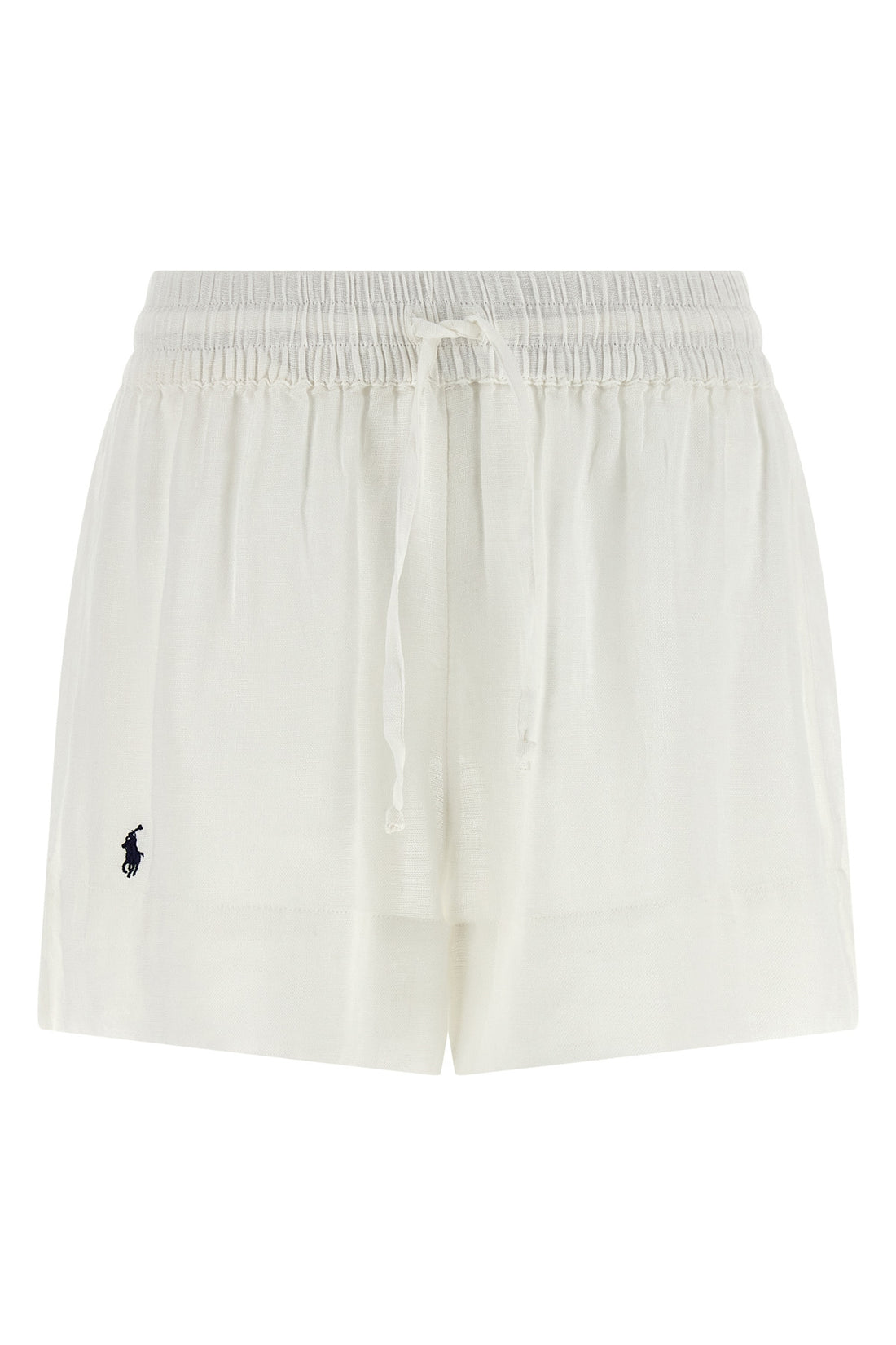 POLO RALPH LAUREN L shorts in slightly transparent linen and cotton blend