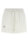 shorts in slightly transparent linen and cotton blend