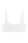 bikini top in technical fabric sangallo